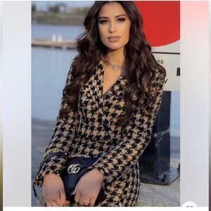 House of Harlow Tweed Blazer